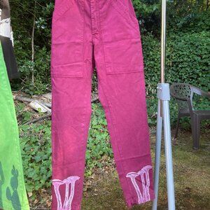 Big Bud Press Mushroom Pencil Pants Size XXS